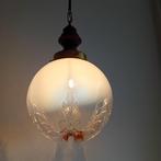 Mazzega, Hanglamp, Italiaans, murano, glas, vintage,, Huis en Inrichting, Lampen | Hanglampen, Ophalen of Verzenden, Gebruikt