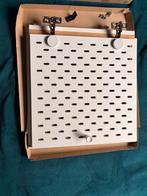 IKEA Kallax Inzet met Ophangbord - Wit - 2 stuks, Ophalen, Minder dan 50 cm, Wit, Zo goed als nieuw