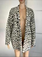 Esprit jas wollen vest maat m 38 zgan dierenprint panter, Ophalen of Verzenden