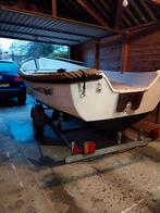 Garda 430 sloep visboot met trailer en 4 pk mercury 4 takt, Watersport en Boten, Gebruikt, Tot 10 pk, Aluminium, Ophalen of Verzenden
