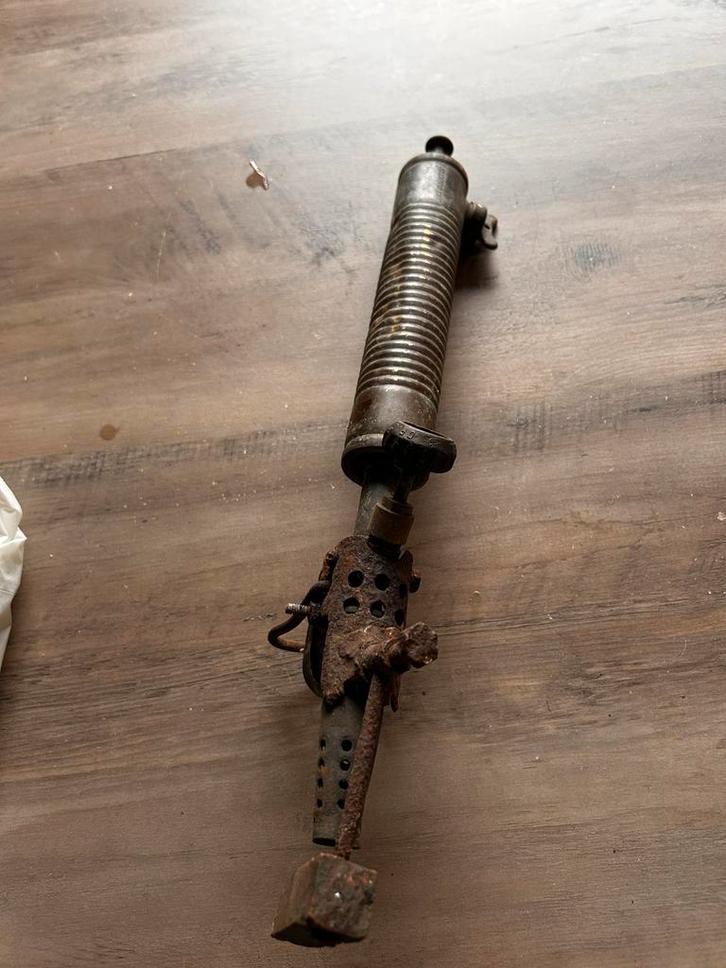 Antieke Soldeerbrander International G. Barthel Dresden, Antiek en Kunst, Antiek | Gereedschap en Instrumenten, Ophalen of Verzenden