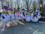 Carnavalskleding: 8 Sneeuwpop pakken + slee, Ophalen, Carnaval, Maat 42/44 (L), Kleding
