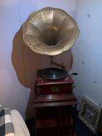 Oude Grammofoon op Kastje, Ophalen, Gebruikt, Platenspeler, Overige merken