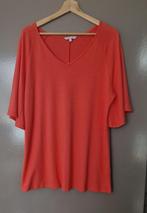 Koraal rood shirt met flare mouwtje van MS Mode maat 44/46, Kleding | Dames, Grote Maten, Shirt of Top, Ophalen of Verzenden, MS Mode