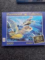 Puzzel van water schildpad, Gebruikt, Ophalen of Verzenden, 500 t/m 1500 stukjes, Legpuzzel