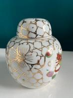 Oude chinese gemberpot met draak en feniks, Ophalen of Verzenden