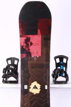 155 snowboard BURTON RADIUS WIDE, black/red, woodcore, Sport en Fitness, Verzenden, Gebruikt, Board