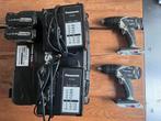 Boormachine Panasonic 2x EY7940, 2x EY0L82, 2x EY9L44,, Doe-het-zelf en Verbouw, Gereedschap | Boormachines, Ophalen, Gebruikt