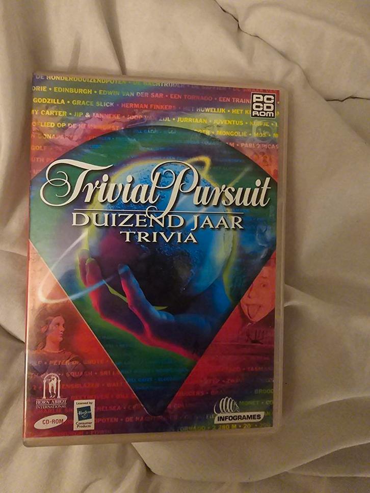 Trivial Pursuit Duizend Jaar Trivia PC Game, Spelcomputers en Games, Games | Xbox 360, Gebruikt, Puzzel en Educatief, 1 speler