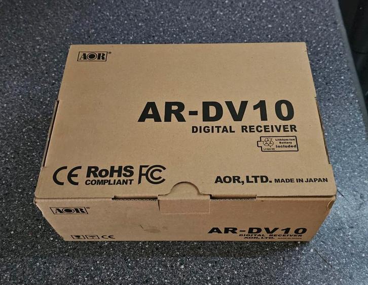 AOR ARDV10 prof-Radio Scanner. Met GSSI activatiecode, Telecommunicatie, Zenders en Ontvangers, Zo goed als nieuw, Ophalen