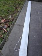 Witte Veneta Plissé Gordijn - 270cm breed, 200 cm of meer, Wit, Ophalen of Verzenden, Zo goed als nieuw