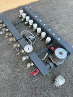 Henco vloerverwarming verdeler 9 groeps + pomp, Gebruikt, Minder dan 30 cm, Overige typen, Minder dan 60 cm
