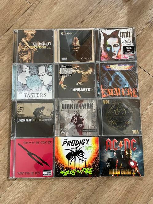 Verzameling cd’s (Metal, Metalcore, Rock, Drumm and bass), Cd's en Dvd's, Cd's | Verzamelalbums, Zo goed als nieuw, Ophalen of Verzenden