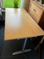 Bureau IKEA 80x1,60, Huis en Inrichting, Bureaus, Ophalen, In hoogte verstelbaar, Gebruikt, Bureau