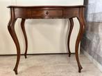 Antieke houten tafel met lade/ console tafel, Ophalen