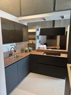 Showroomkeuken Uitverkoop mat zwart, Ophalen, Zo goed als nieuw, Greeploos