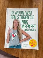 Gewoon wat een studentje nog meer eet - Leonie ter Veld, Voorgerechten en Soepen, Ophalen of Verzenden, Zo goed als nieuw, Gezond koken