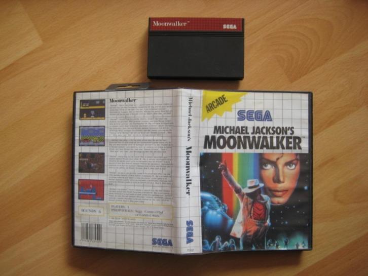 Michael Jackson Moonwalker Sega Mastersystem Master System, Spelcomputers en Games, Games | Sega, Master System, Avontuur en Actie