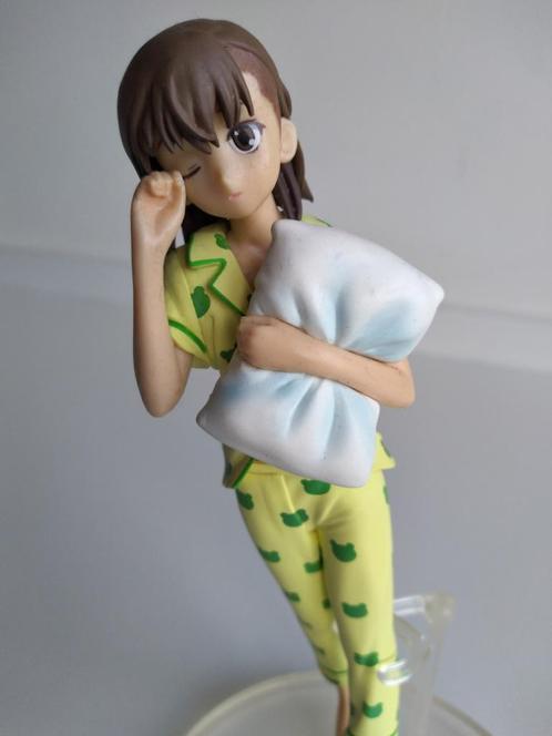 Misaka Mikoto Taito Manga figurine 17 cm Railgun Anime PVC, Verzamelen, Poppetjes en Figuurtjes, Gebruikt, Ophalen