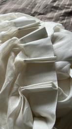 Prachtige vitrage, Ophalen of Verzenden, Zo goed als nieuw, Beige, Minder dan 100 cm