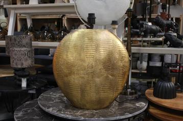 Luxe chique lampvoet SKELD antiek brons Light & living Ø48 beschikbaar voor biedingen