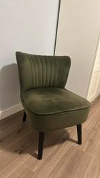 Prachtige olijfgroene stoel fauteuil babyvoedingsstoel oid, Huis en Inrichting, Fauteuils, Ophalen, Zo goed als nieuw