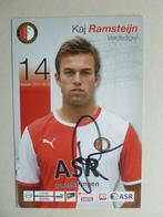 Spelerskaart.  Kaj.Ramsteijn. Feyenoord   2011/2012, Verzamelen, Sportartikelen en Voetbal, Ophalen of Verzenden, Zo goed als nieuw