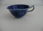 Hackwood antiek thee kopje blauw ca 1850, Antiek en Kunst, Ophalen of Verzenden