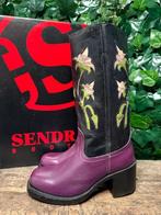 Nieuwe gave vintage laars met blokhak sendra maat 39, Overige kleuren, Nieuw, Ophalen of Verzenden, Sendra