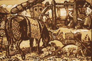 Het oude land van de Auvergne - Maurice Busset (1924) beschikbaar voor biedingen