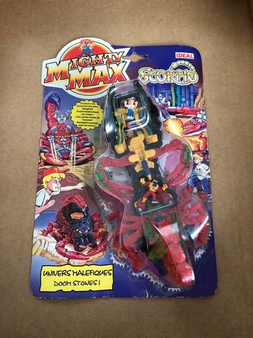 Mighty Max | Scorpion Sealed | Jaren 90 beschikbaar voor biedingen
