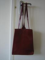 Zeer mooi diep rood leren rugtasje CLAUDIO FERRICI snazzeys, Verzenden, Nieuw, Rood, Schoudertasje