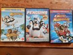 3 tekenfilms van the penquins of Madagascar op dvd, Anime (Japans), Ophalen of Verzenden, Tekenfilm, Zo goed als nieuw