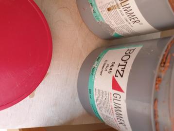 4 potten glimmers 800 ml potten  beschikbaar voor biedingen