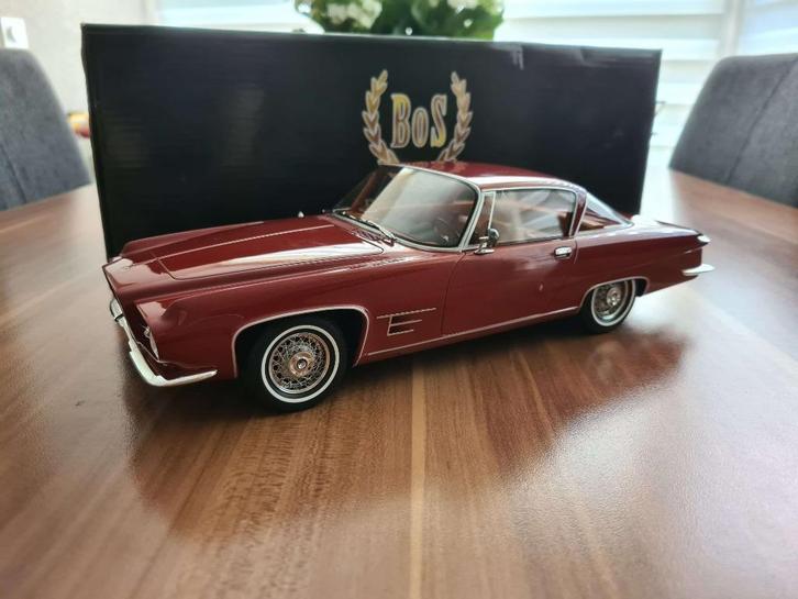 Ghia L6.4 1960 Best of Show schaalmodel 1/18, Hobby en Vrije tijd, Modelauto's | 1:18, Zo goed als nieuw, Auto, Overige merken