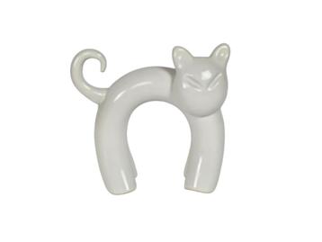 Peter Selhorst - witte kat - keramiek - 1970's beschikbaar voor biedingen