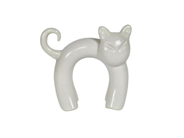 Peter Selhorst - witte kat - keramiek - 1970's, Antiek en Kunst, Antiek | Keramiek en Aardewerk, Ophalen of Verzenden