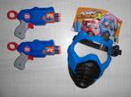 Playtive 2 dartpistolen + NIEUW Foam Strike masker met licht, Ophalen of Verzenden, Zo goed als nieuw