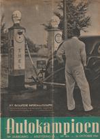 2 afleveringen Autokampioen 1946, Boeken, Auto's | Folders en Tijdschriften, Gelezen, Ophalen of Verzenden, Algemeen, ANWB