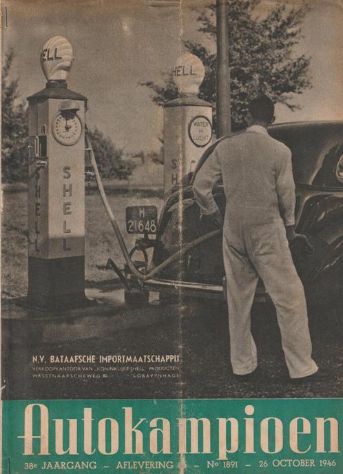 2 afleveringen Autokampioen 1946, Boeken, Auto's | Folders en Tijdschriften, Gelezen, Algemeen, Ophalen of Verzenden