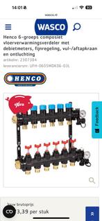 Henco 6 groeps verdeler nieuw in doos, Ophalen, Minder dan 30 cm, Overige typen, Nieuw