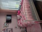 ikea bedframe 140x200, Huis en Inrichting, Slaapkamer | Bedden, Ophalen, Gebruikt, Wit, Tweepersoons
