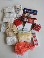 Verzameling bandjes en kantjes., Ophalen of Verzenden, Zo goed als nieuw