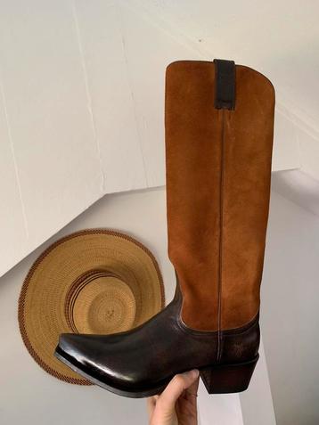 Frye cowboylaarzen 40 western boots bohemian laarzen beschikbaar voor biedingen