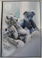 Patroon stoffen beer., Verzamelen, Ophalen of Verzenden, Zo goed als nieuw, Stoffen beer, Overige merken