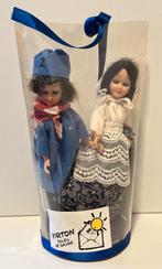 Klederdracht poppen Frankrijk (Virton) 16 cm, Verzamelen, Ophalen of Verzenden, Zo goed als nieuw, Pop