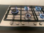 Pelgrim inbouwgaskookplaat met wokpit, Witgoed en Apparatuur, Kookplaten, Ophalen, Gebruikt, Inbouw, Gas