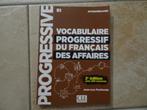 vocabulaire progressif du francais des affaires, B1 niveau, Ophalen of Verzenden, Alpha, Zo goed als nieuw