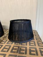 Nieuwe lampenkapjes zwart organza van Eichholtz, Huis en Inrichting, Lampen | Lampenkappen, Zwart, Rond, Nieuw, Minder dan 25 cm