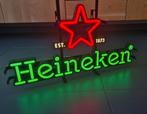 Heineken LED Lichtreclame, Verzamelen, Biermerken, Ophalen of Verzenden, Zo goed als nieuw, Overige typen, Heineken